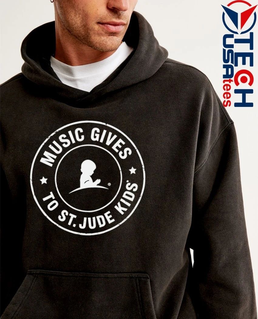 Sixwire Steve Mandile Music gives to St Jude Kids logo shirt