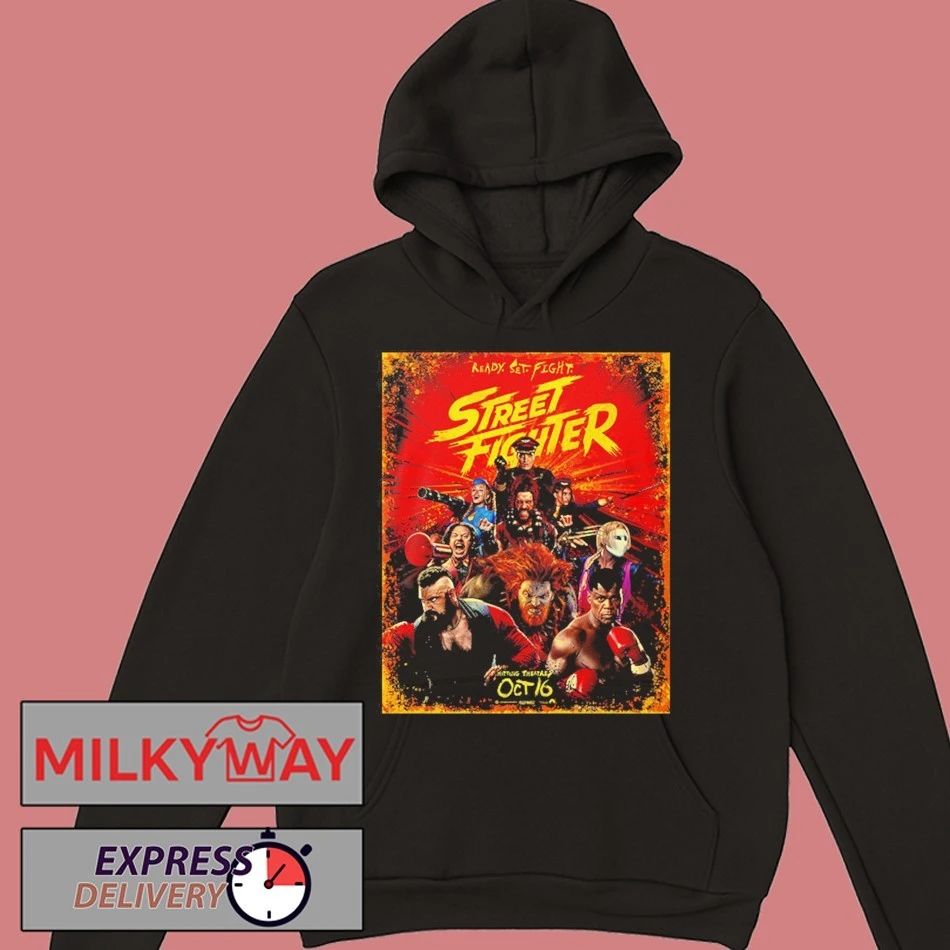New Poster For Street Fighter Movie 2026 In Theaters On October 16 2026 shirt