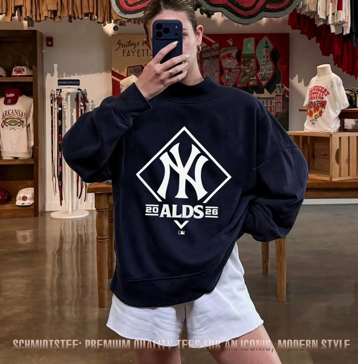 New York Yankees 2026 American League Division Series Champions Locker Room shirt