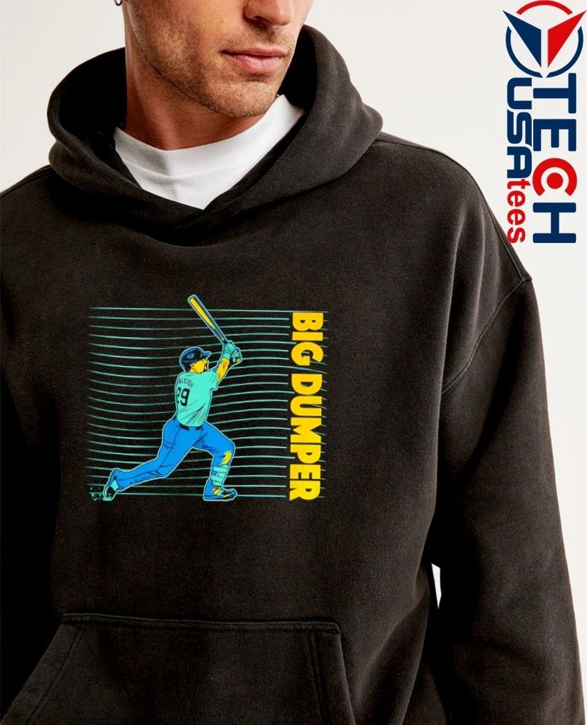 Cal Raleigh Big Dumper Seattle Mariners neon nights shirt