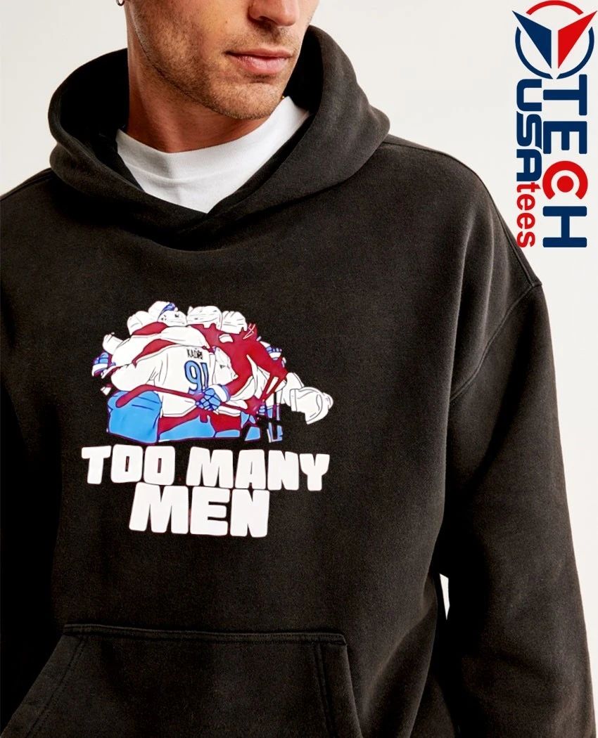 Nazem Kadri Colorado Avalanche too many men shirt