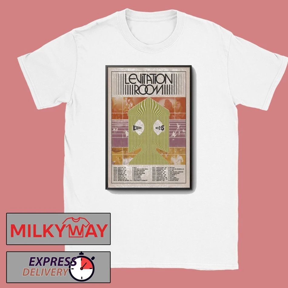 Levitation Room EU-UK 2026 Shows Poster shirt