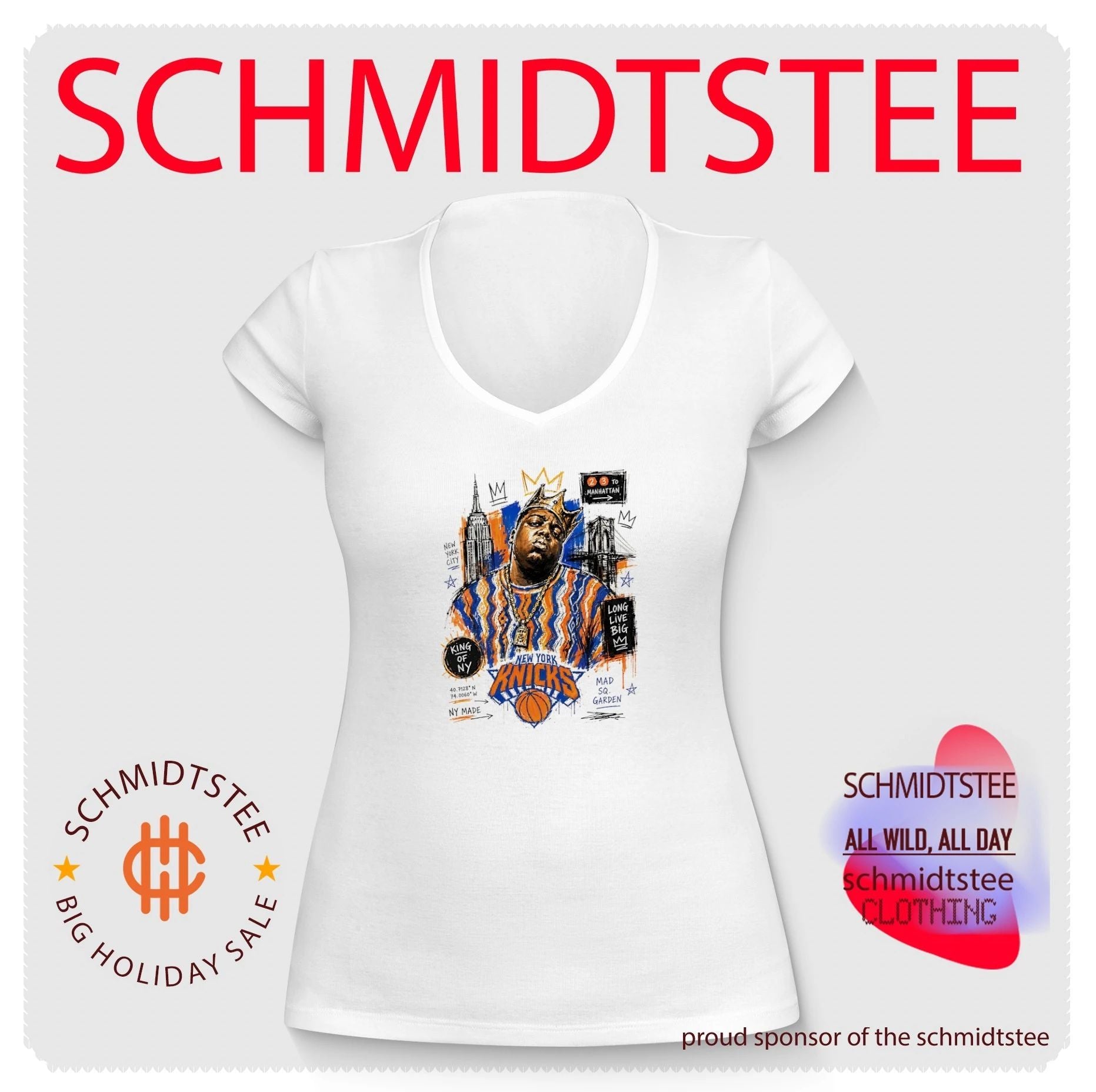 The Notorious BIG New York or Nowhere Knicks 2026 NBA Finals art print shirt