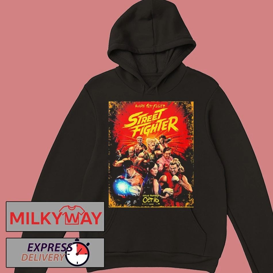 New Poster For Street Fighter Movie 2026 In Theaters On October 16 2026 Ready Set Fight shirt