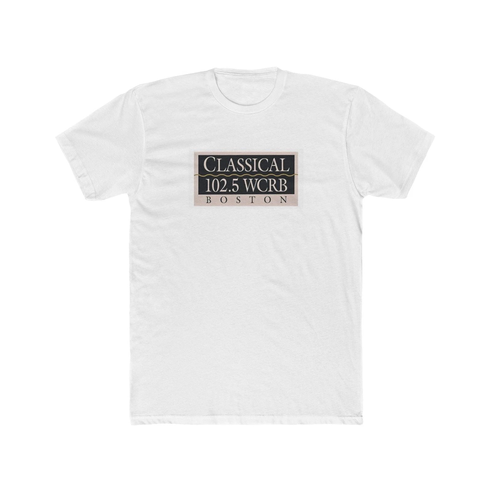 WCRB Boston Classical Music Station Men's Cotton Crew Tee