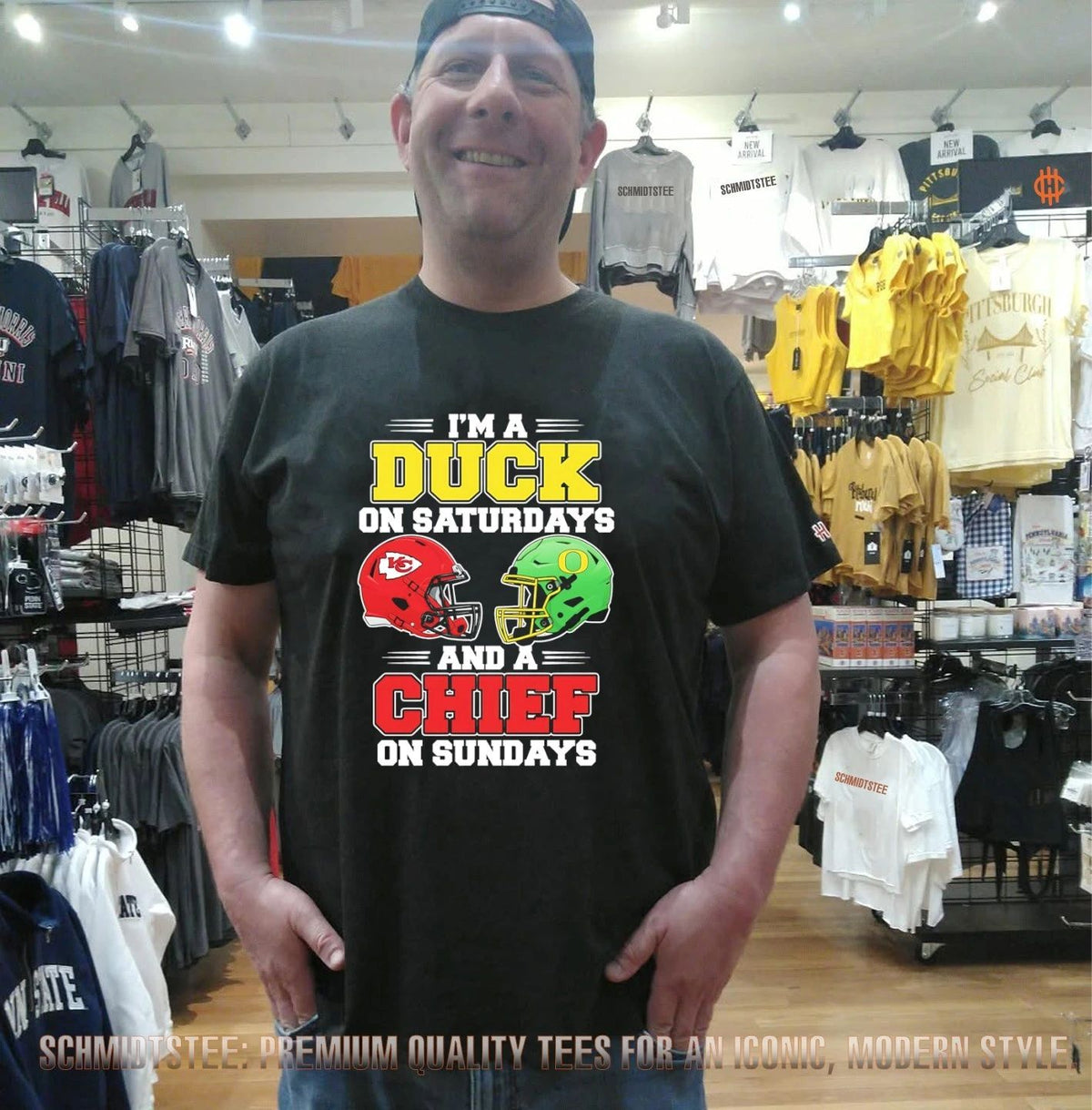 I’m a Duck on Saturdays and a Chief on Sundays shirt