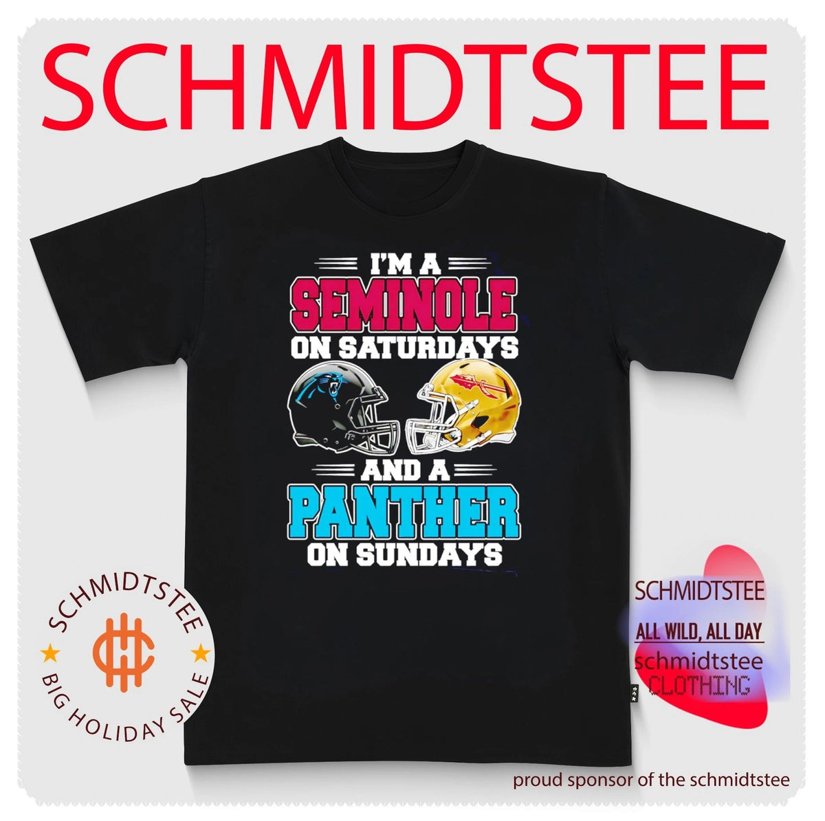 I’m a Seminole on Saturdays and a Panther on Sundays shirt