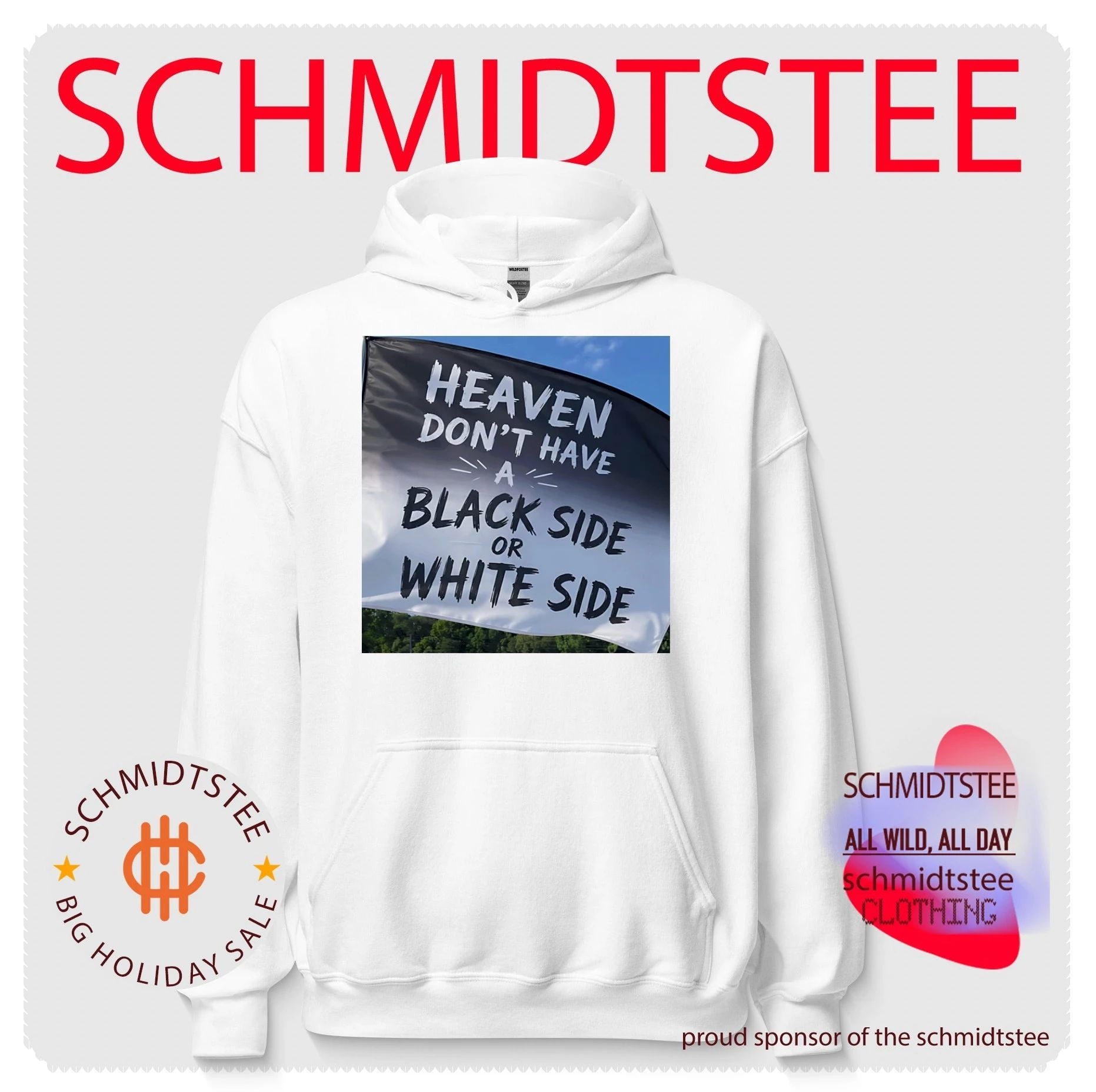Heaven don’t have a black side or White side shirt
