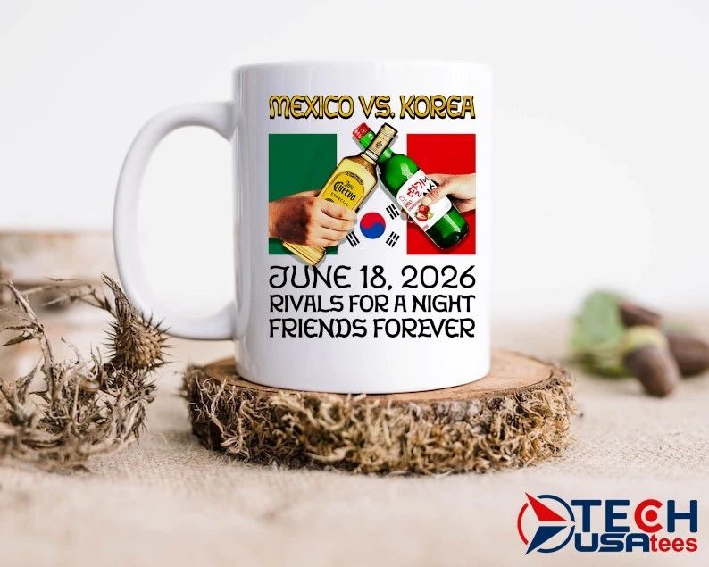 Mexico vs. Korea June 18 2026 rivals for a night friends forever shirt