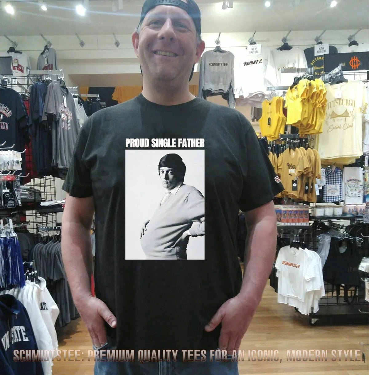 Proud Single Father funny shirt