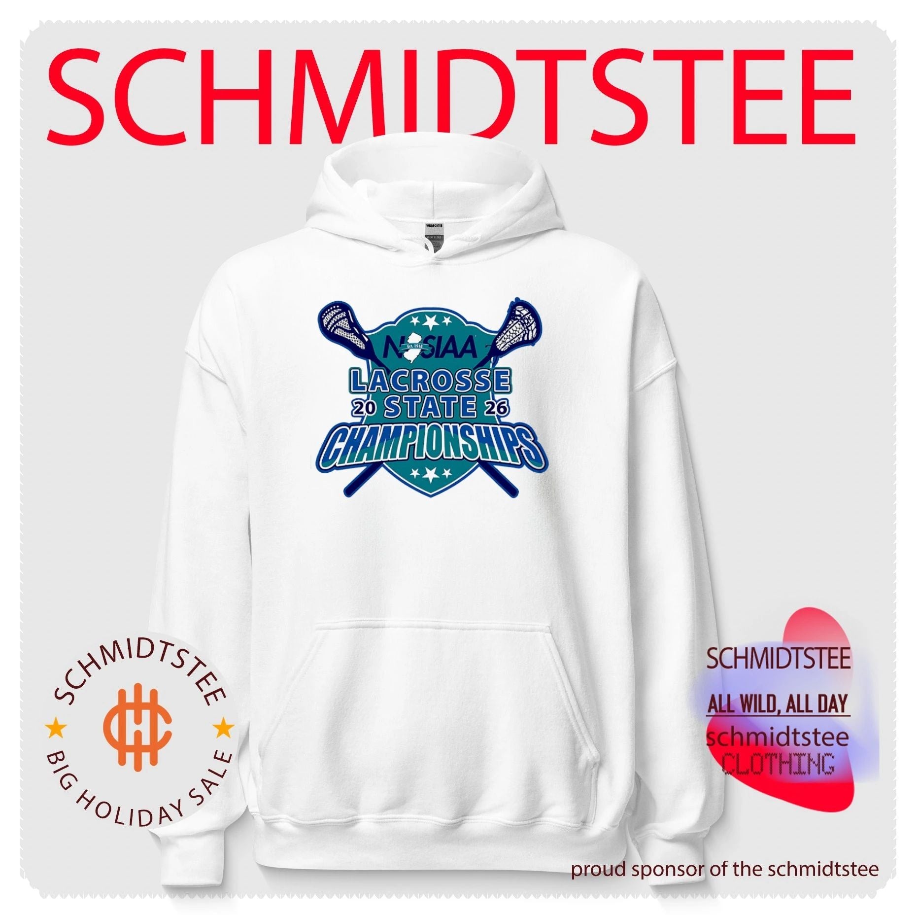 2026 New Jersey State Interscholastic Athletic Association Lacrosse State Championships logo shirt