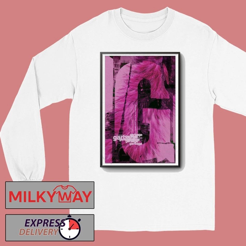 Poster Garbage Apr 2026 Royal Albert Hall Tour shirt