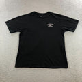 quicksilver waterman t shirt mens S black beach surf