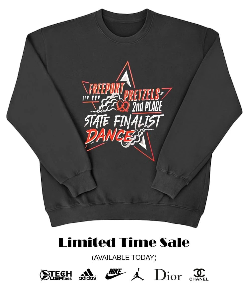 Freeport Pretzels 2nd Place State Finalist Dance shirt