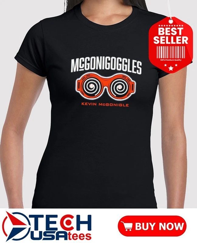 Kevin McGonigle Detroit Tigers Baseball MLB McGonigoggles shirt