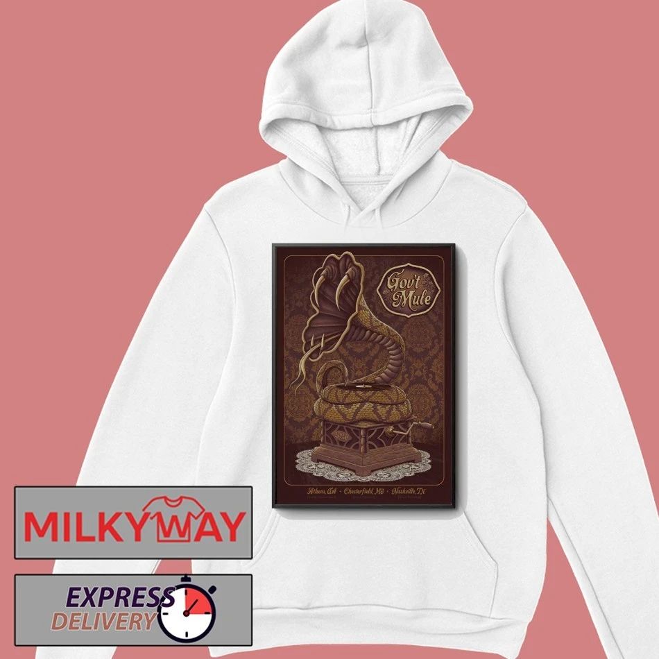 Gov’t Mule The Factory Chesterfield, MO Apr 20, 2026 Poster shirt