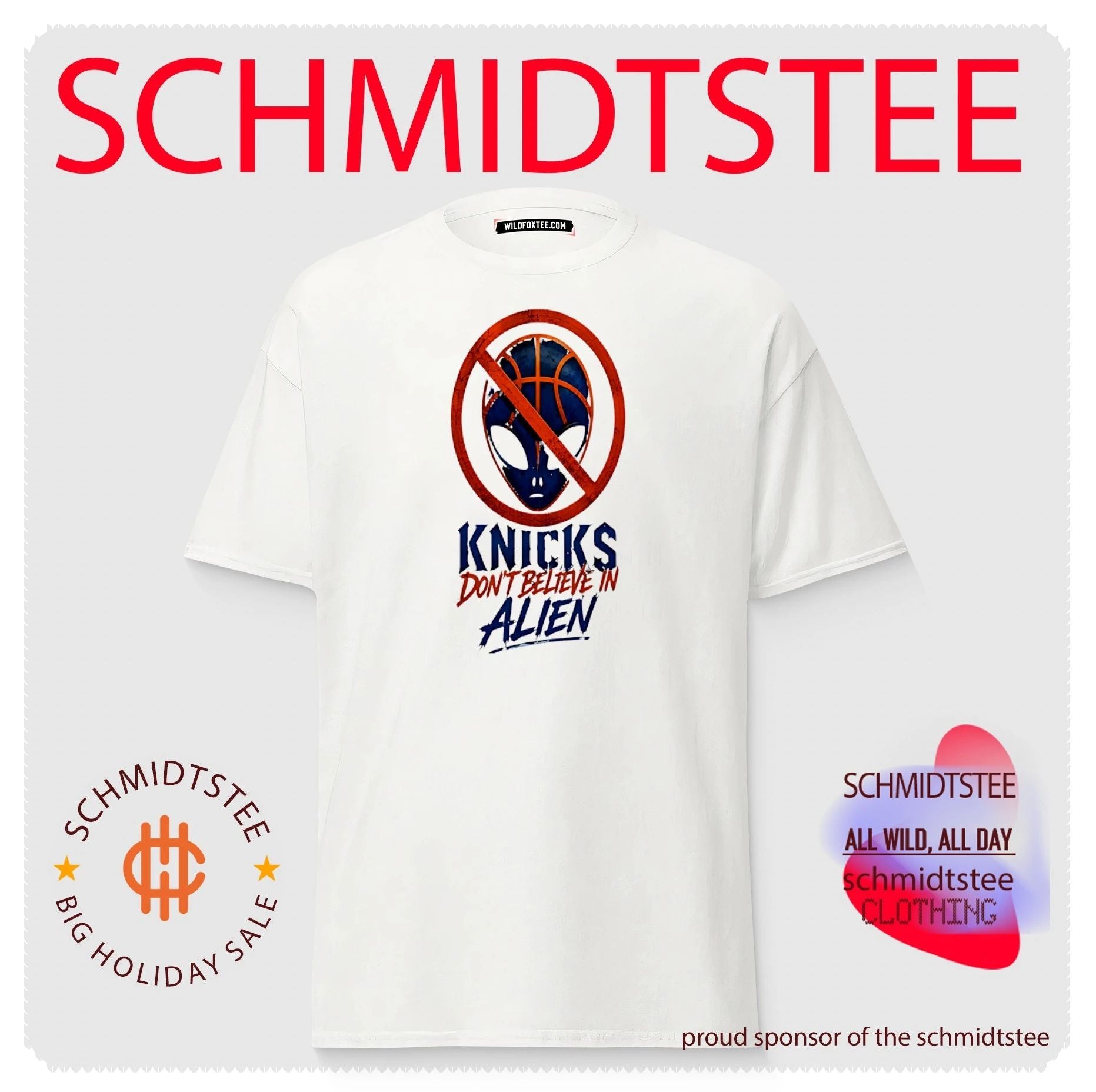 New York Knicks don’t believe in alien graphic shirt