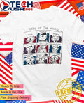 Cats of the World art shirt