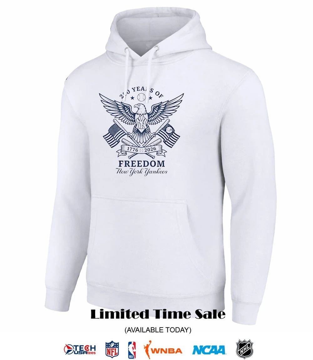 250 years of Freedom New York Yankees 1776-2026 shirt