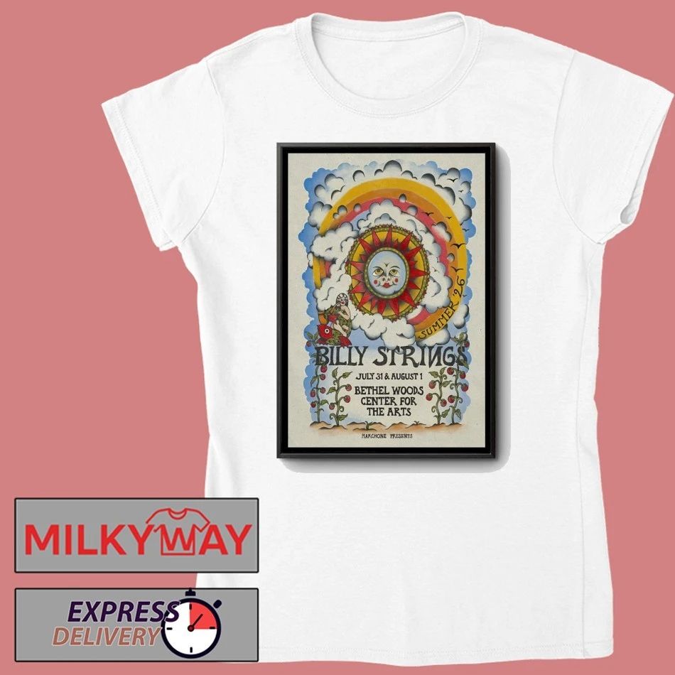 Billy Strings Tour Bethel NY On Jul 31-Aug 1 2026 Poster shirt