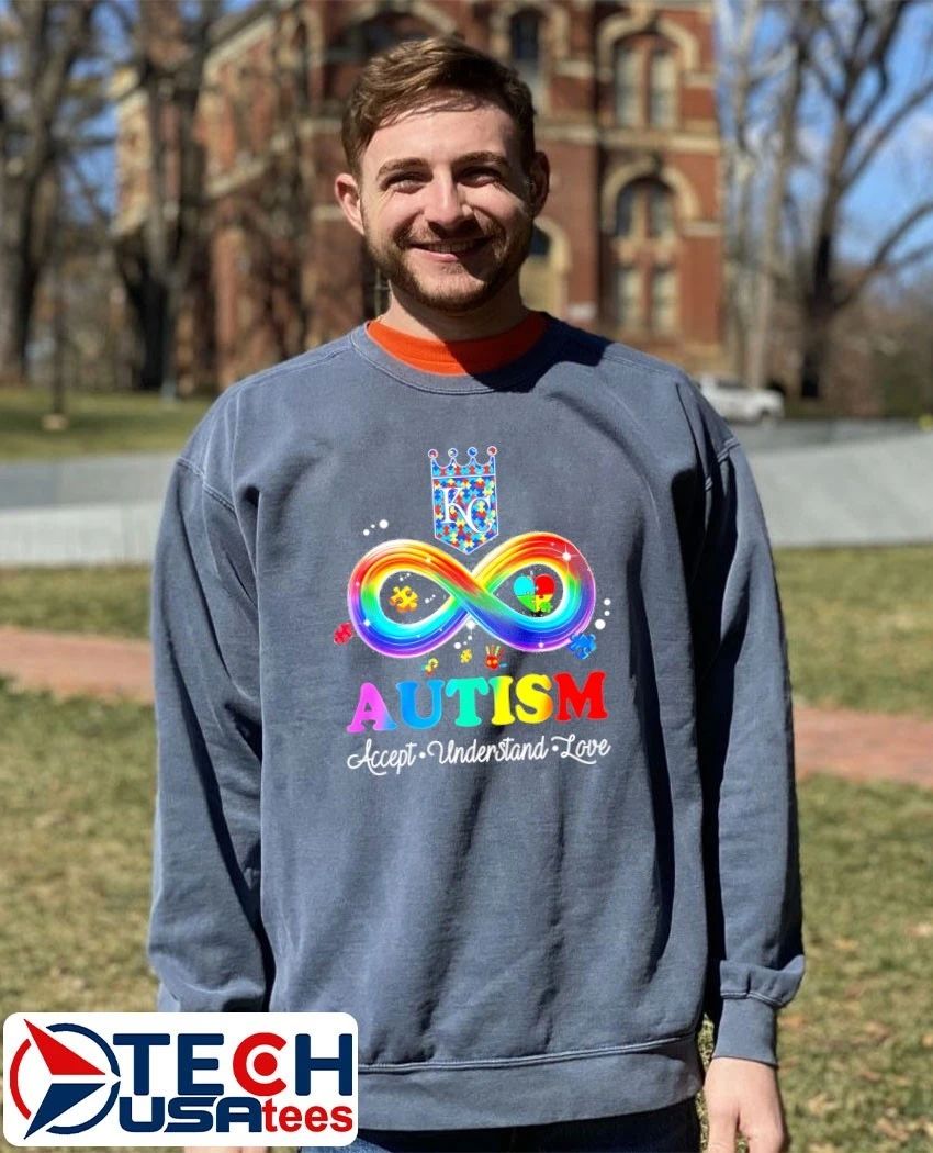 Kansas City Royals Autism accept understand love shirt