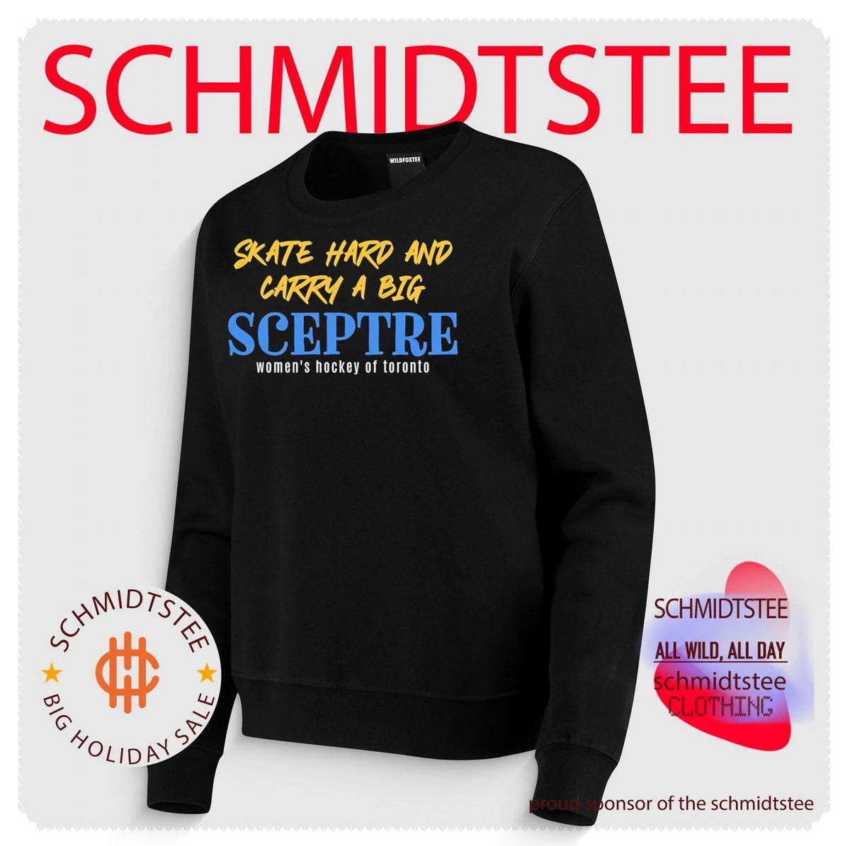Skate hard and carry a big sceptre Women’s Hockey of Toronto shirt