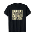 100% Cotton Men's Recovery T-Shirt | "Never Be a Prisoner of Your Past" Quote