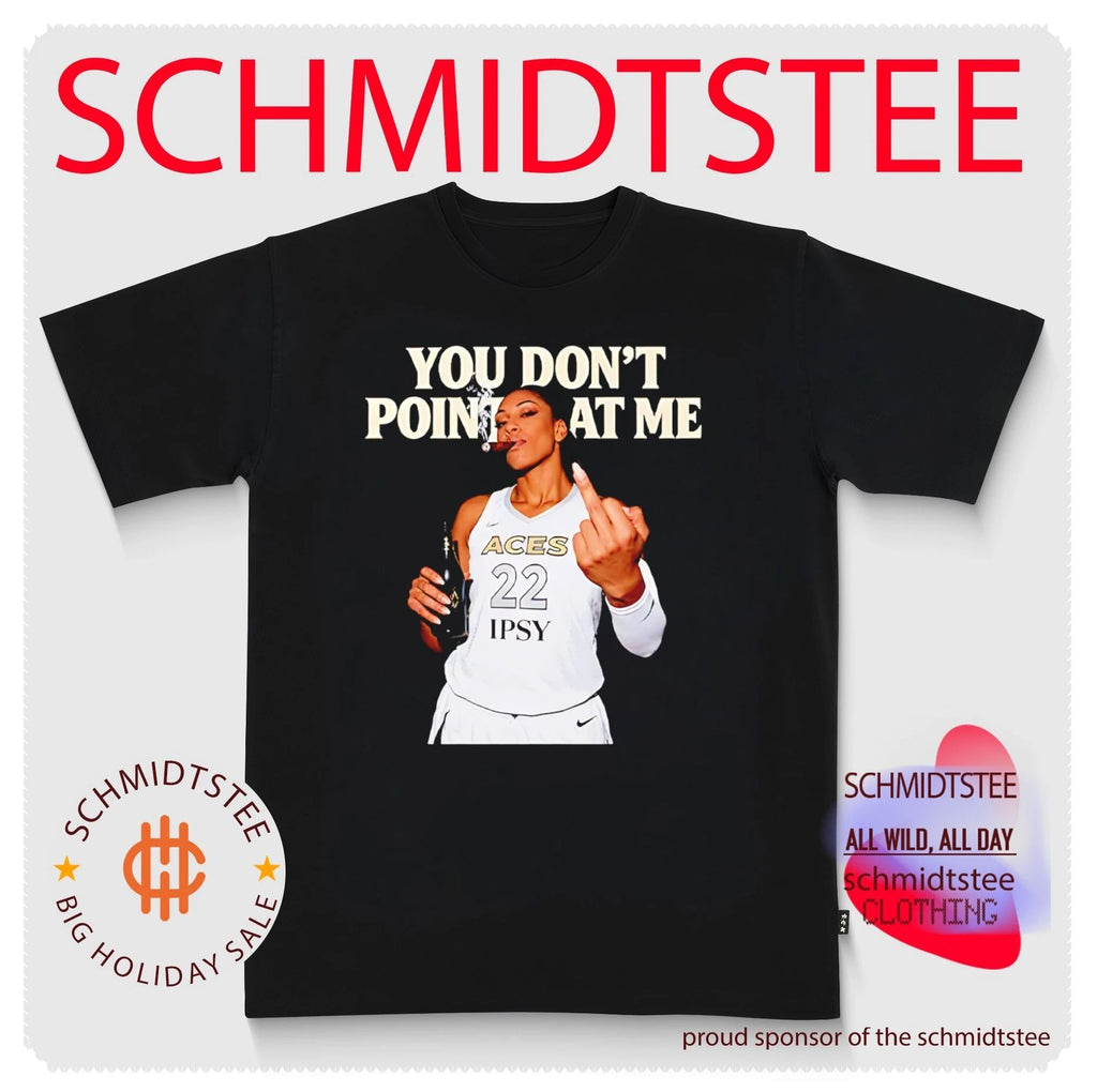 A’ja Wilson Las Vegas Aces You Don’t Point At Me middle finger shirt