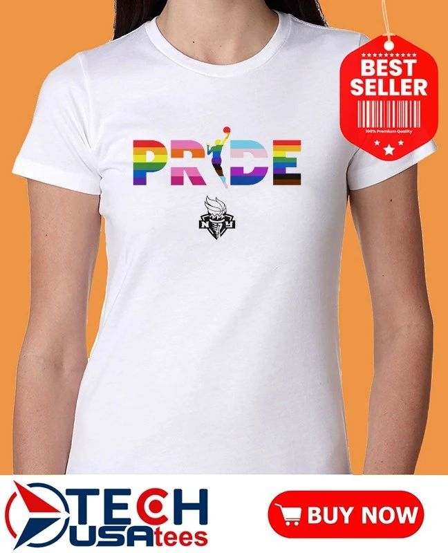 New York Liberty WNBA Pride logo shirt