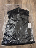 Mens Black V-Neck Short Sleeve Shirt By George Size XL