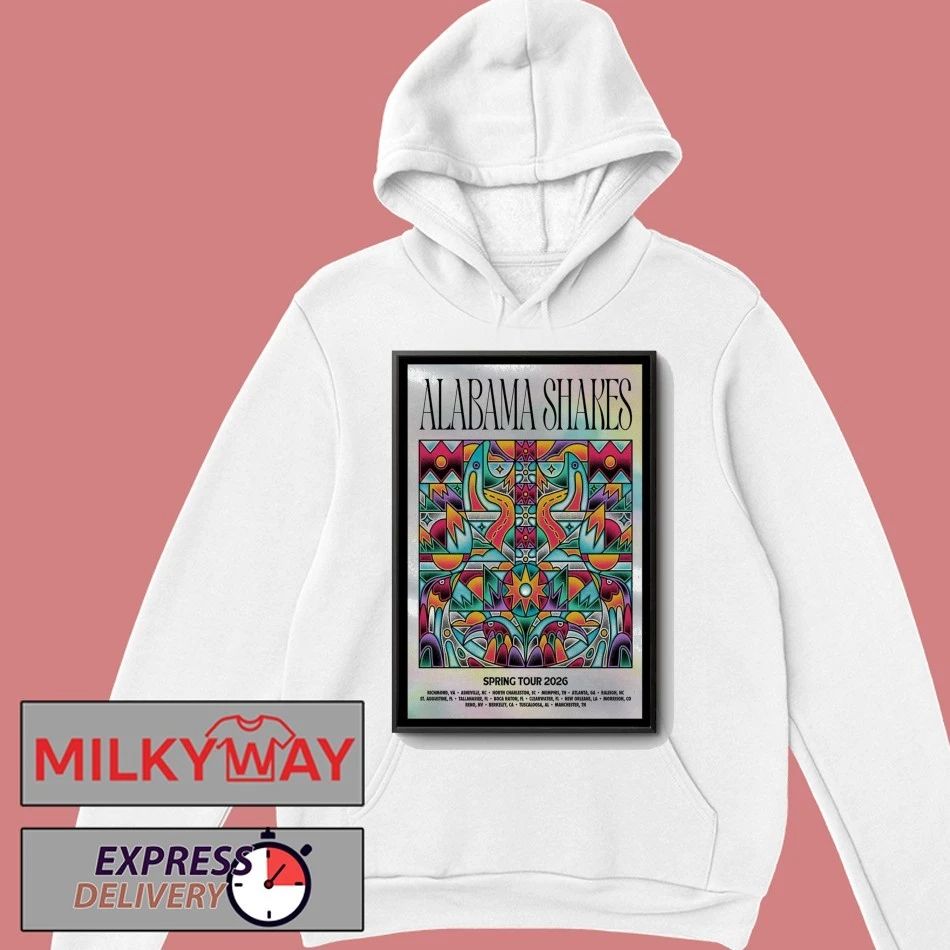 Poster 2026 Spring Tour Alabama Shakes shirt