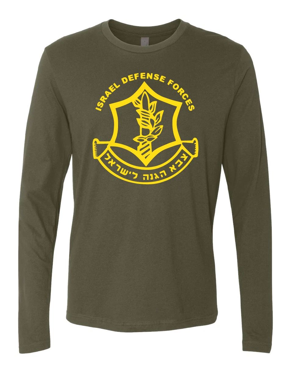 Israeli Army Israel Long sleeve T-shirt IDF (Israeli Defense force )military
