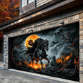 Legend Of The Headless Rider Halloween Garage Door Banner