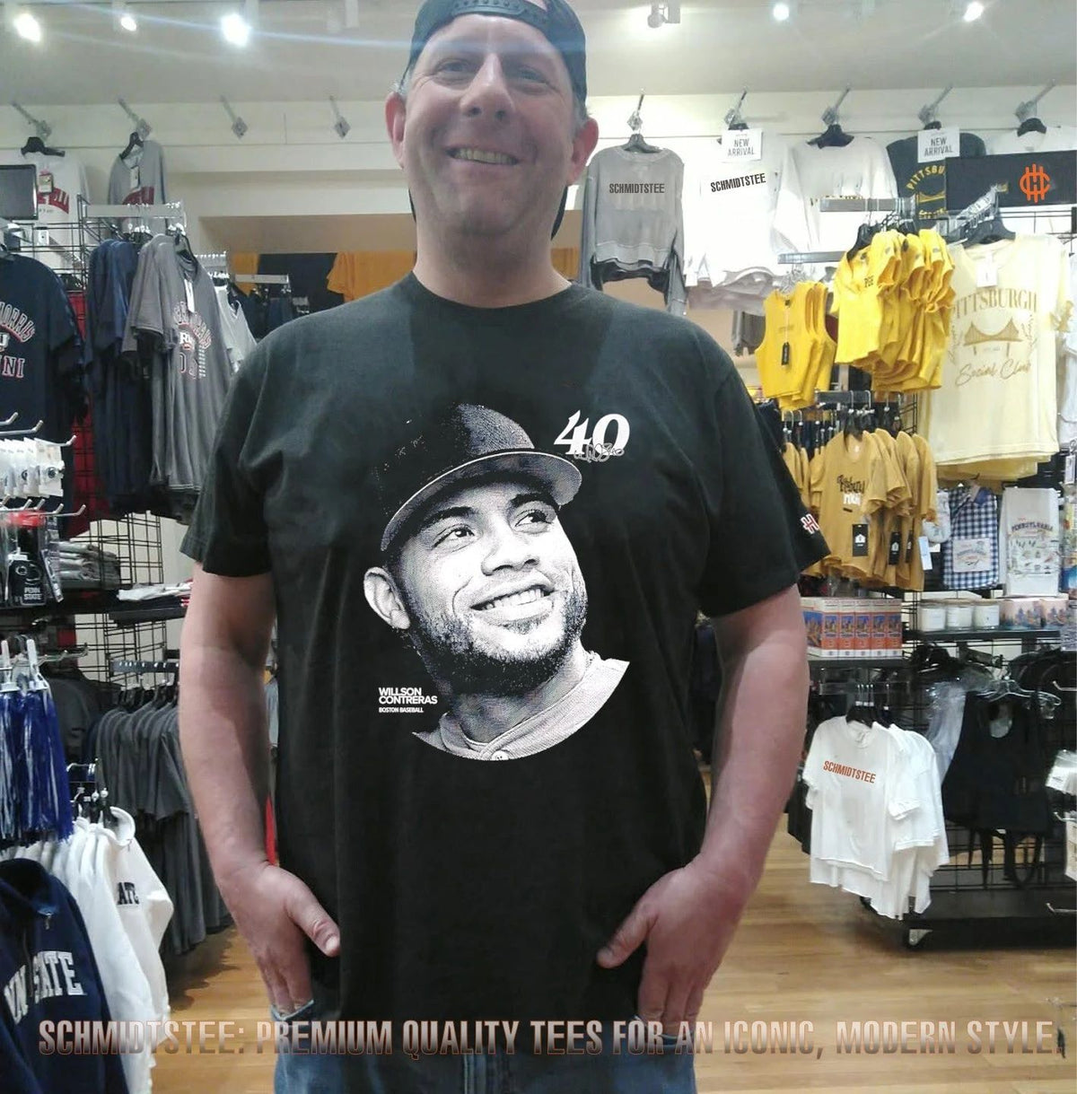 Willson Contreras Boston Red Sox Lineage Series signature shirt