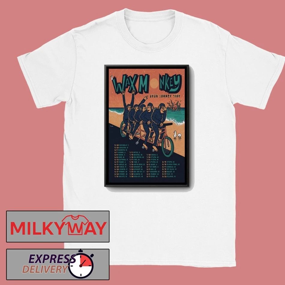 Wax Monkey Summer Tour 26 Poster shirt