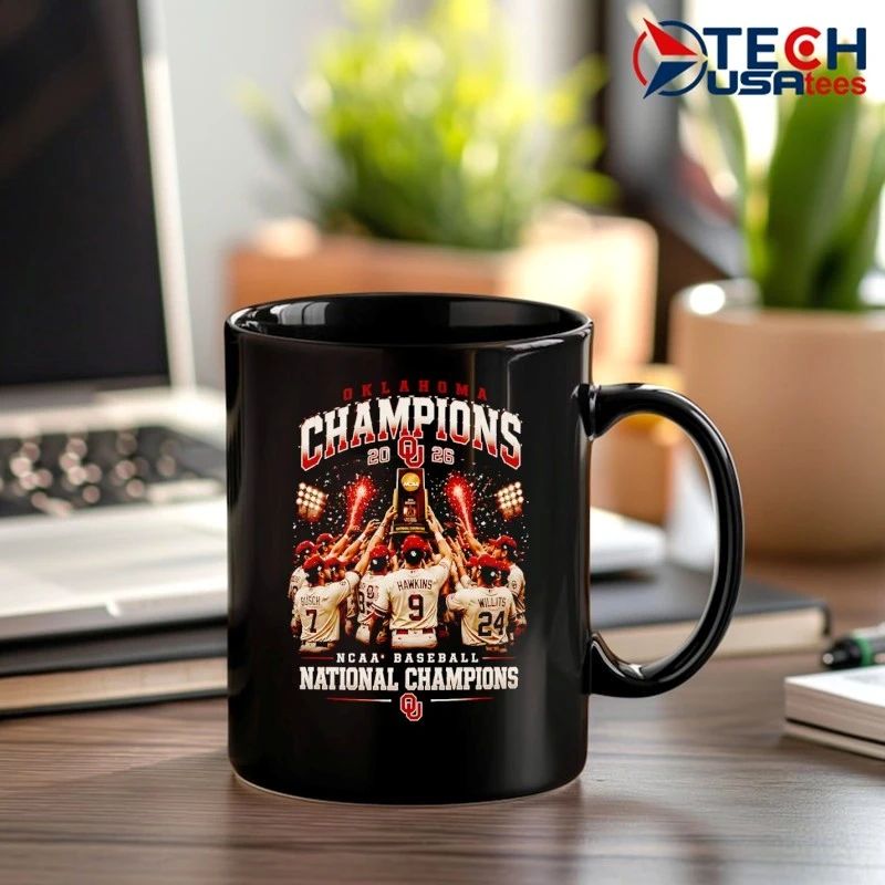 Oklahoma Sooners Champions 2026 NCAA Baseball National shirt
