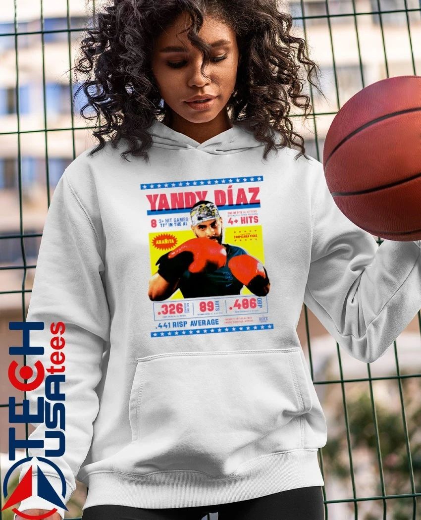 Yandy Díaz Tampa Bay Rays MLB voting campaign for the All-Star game shirt