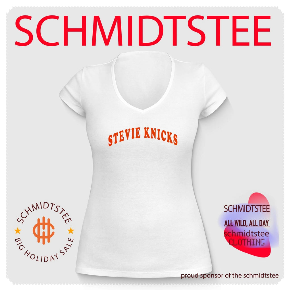 Taylor wearing Stevie Knicks shirt