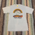 Vintage Velva Sheen Camp Bethel Sow Seeds T-Shirt Blue 80s Graphic Tee Mens M