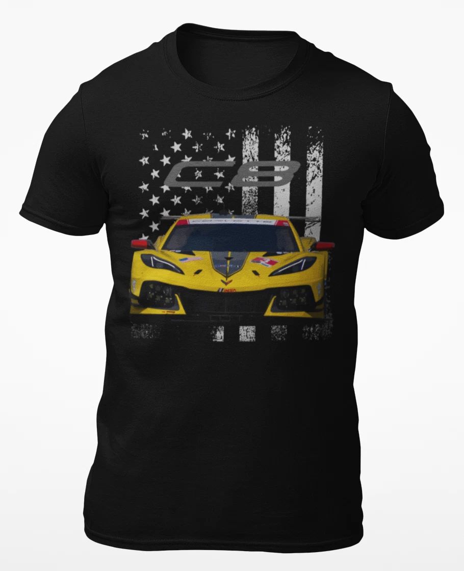 2022 vette C8 Race Car IMSA GTD GT Daytona Pro Short-Sleeve Unisex T-Shirt
