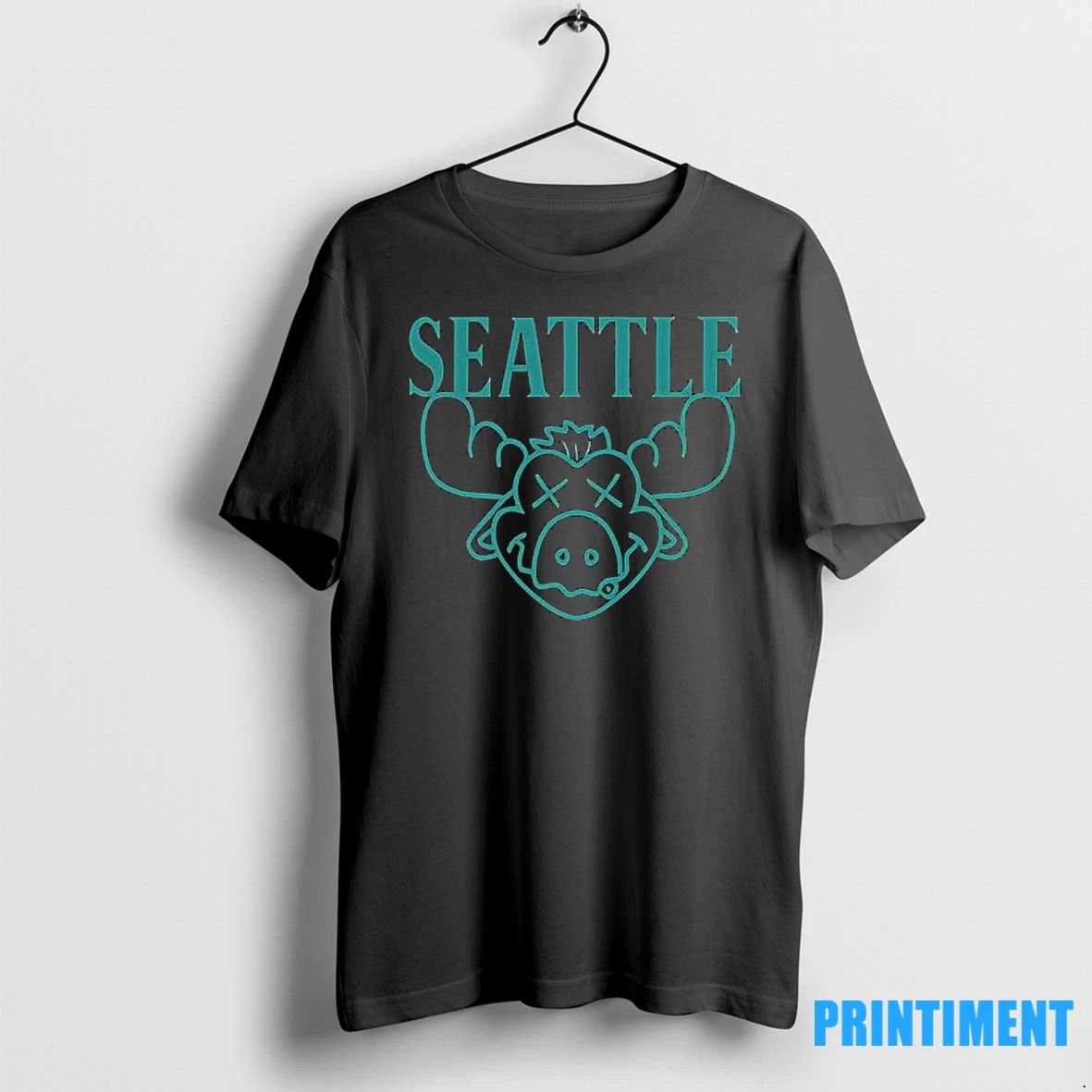 Seattle Moose Head Christmas Tshirts Sweater