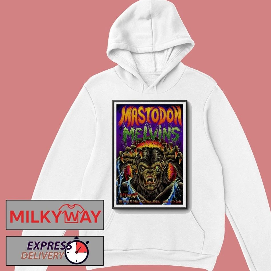 Mastodon Apr. 24, 2026 Las Vegas, NV The Chelsea at The Cosmopolitan Poster shirt