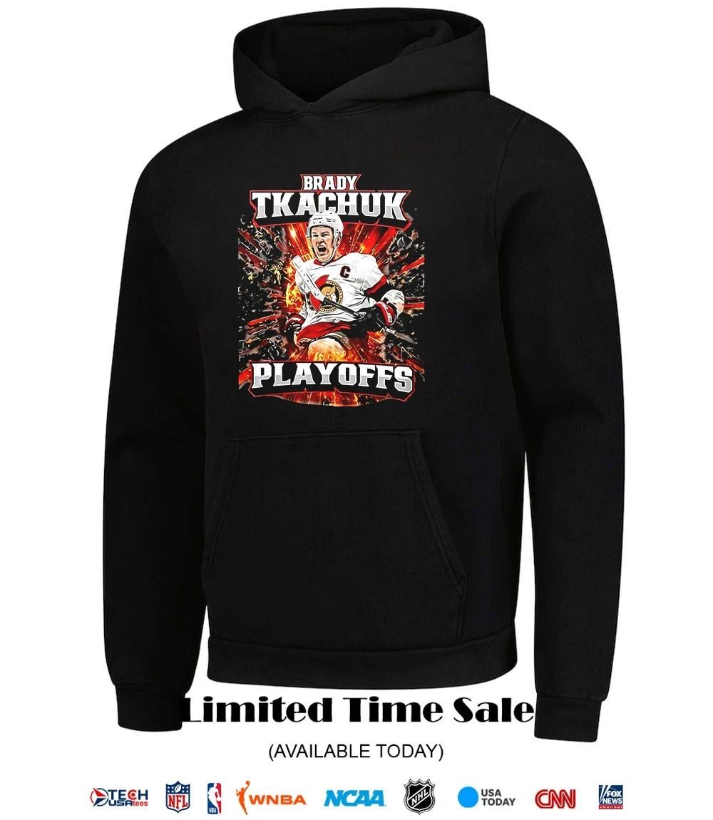 Brady Tkachuk Ottawa Senators 2026 Playoffs shirt