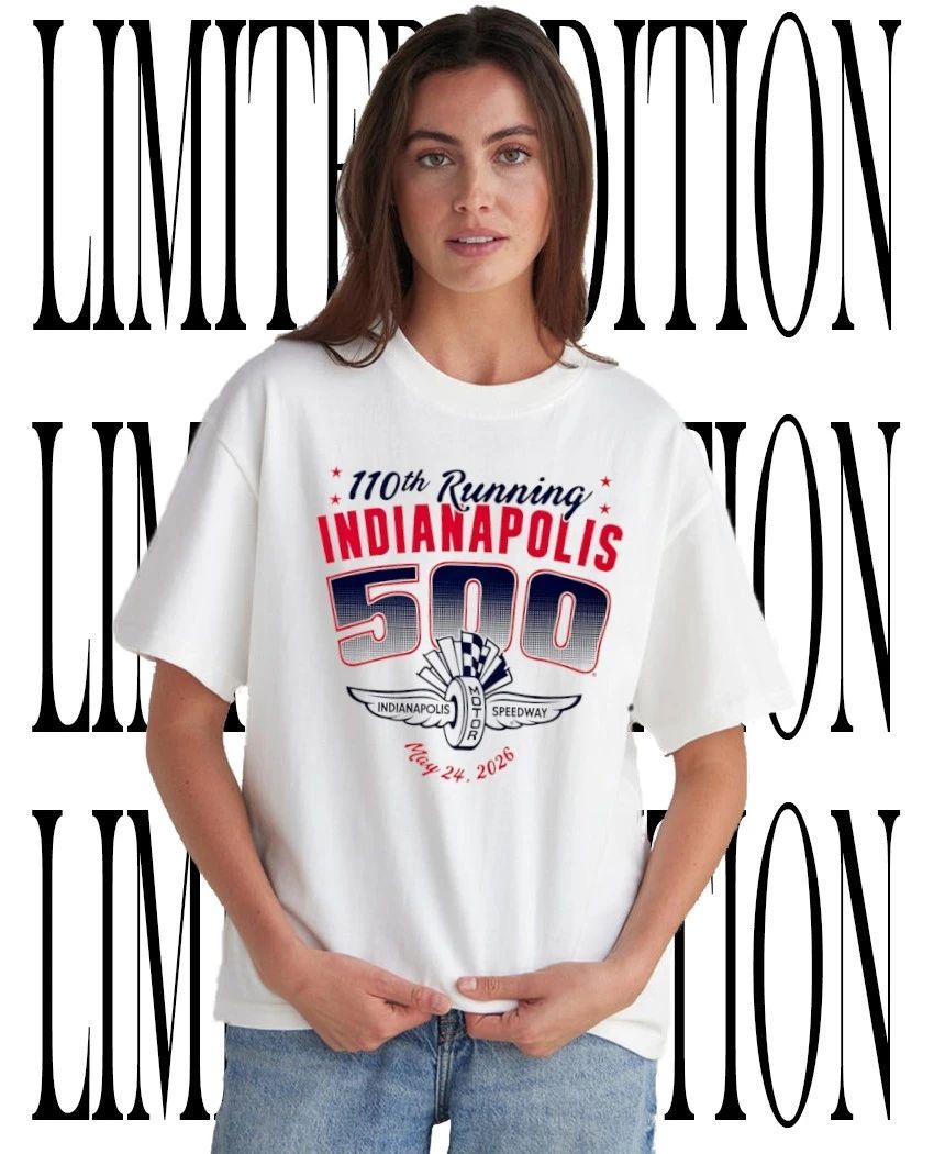 110th Running Indianapolis 500 May 2026 shirt