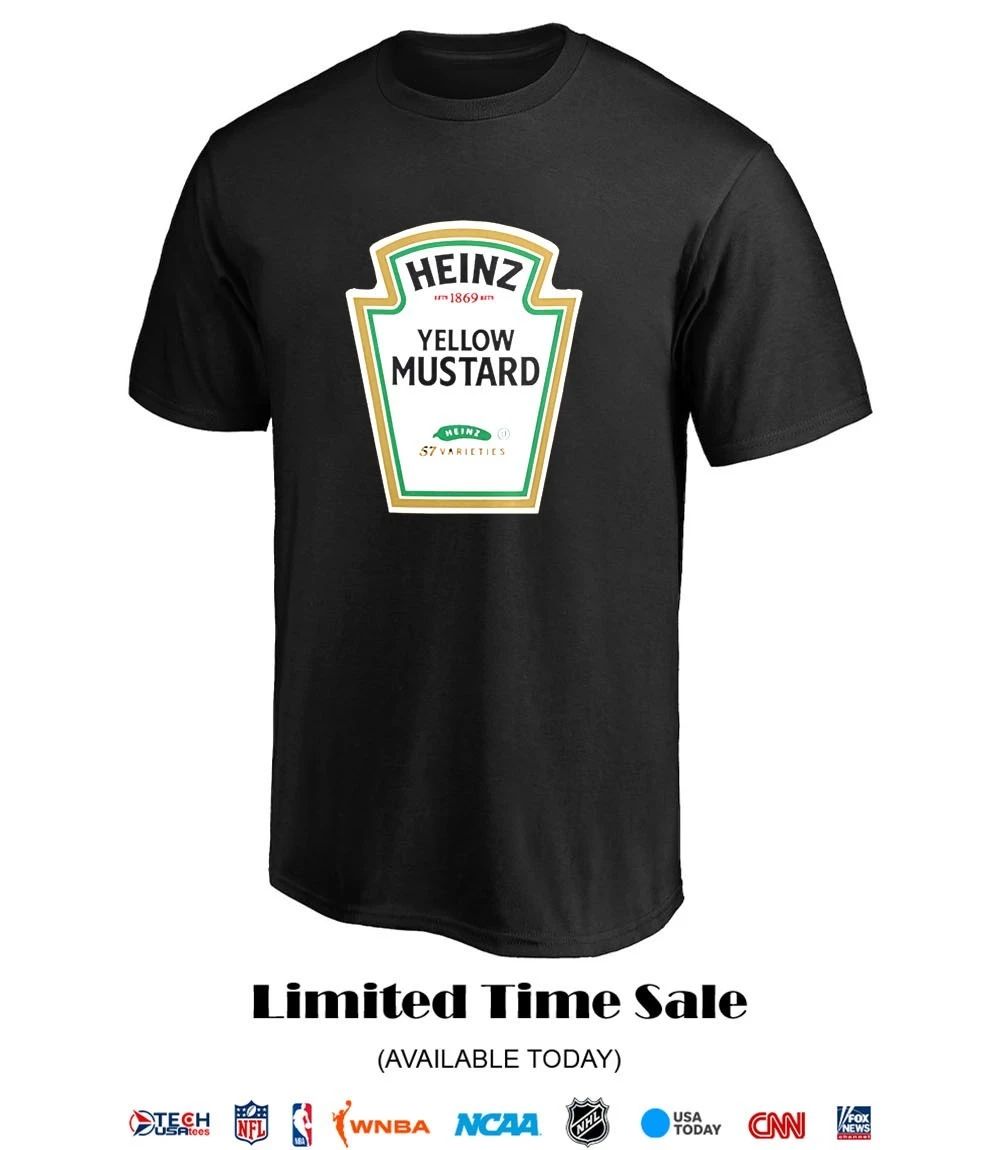 Heinz Yellow Mustard Ketchup funny shirt