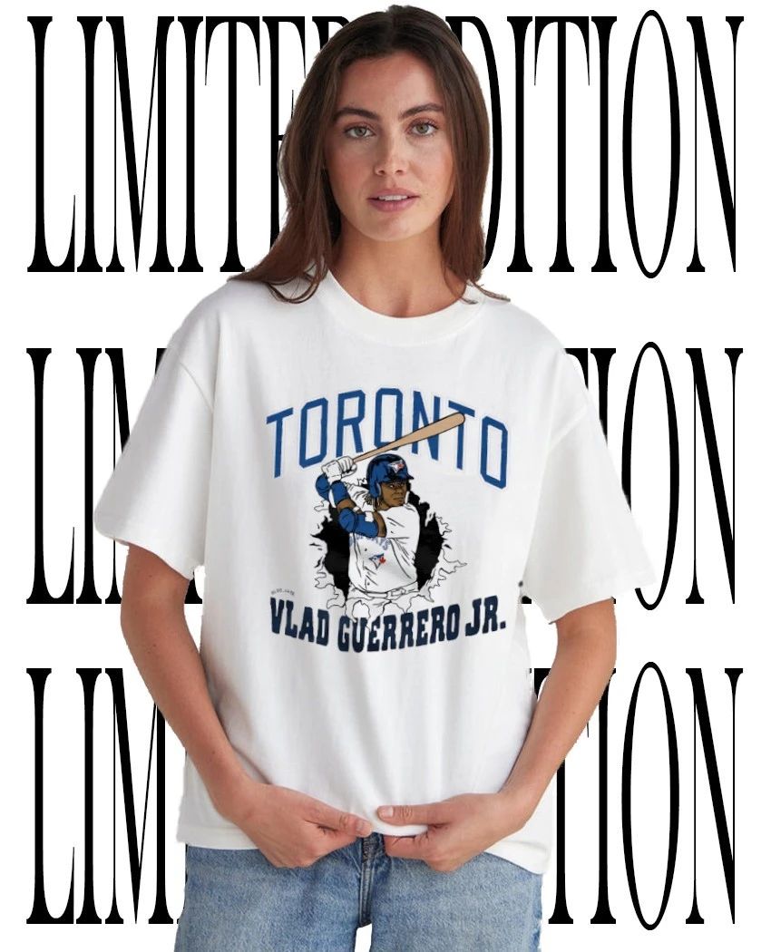 Toronto Blue Jays Vlad Guerrero Jr. Baseball Break Through shirt