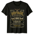 Vintage 1993 Mens T-Shirt 33rd Birthday Gift Original Parts Tee