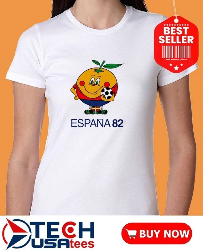 Naranjito Espana 82 World Cup shirt