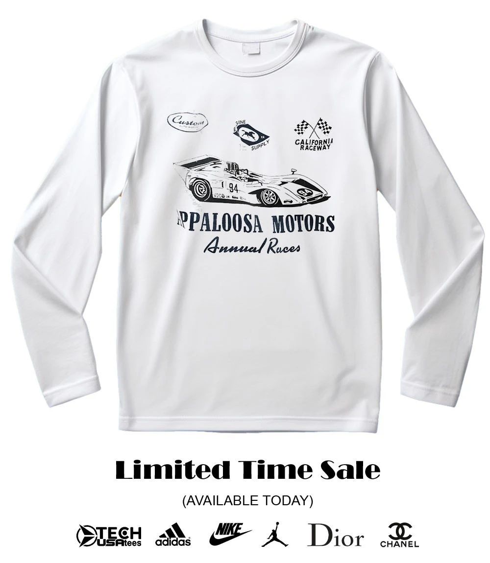 Appaloosa Motors Annual Races California Raceway shirt