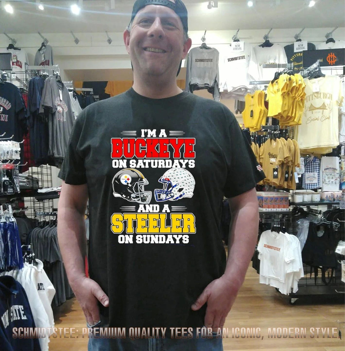 I’m a Buckeye on Saturdays and a Steeler on Sundays shirt